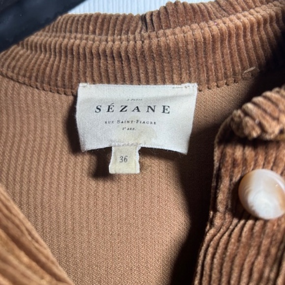 Sezane Sadie Dress (Caramel) - Picture 8 of 14